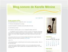 Tablet Screenshot of blogsonore.festival-avignon.com